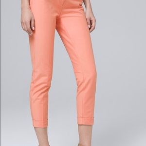 White House Black Market Slim crop pants, S6 NWOT